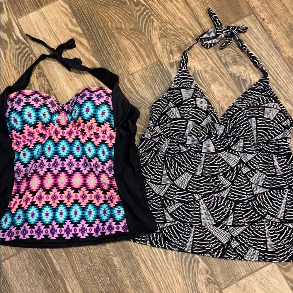 Ladies Halter Swim Tops